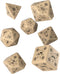 Q WORKSHOP Pathfinder Rise of Runelords Rpg Ornamented Dice Set 7 Polyhedral Pieces...