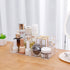 Yesesion Plastic Makeup Storage Organizer, Clear Cosmetics Display Case for Bathroom Counter, Dresser, Small Vanity Holder for Beauty Supplies, Ma...