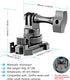 Aluminum Buckle Clip Basic Base Mount+Hand Tighten Screw with 360 Degree Rotate & Lock Protector, Perfect for GoPro Clip mounts & Replace The Plas...
