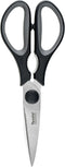 Tovolo Elements Heavy Duty Kitchen Shears with Sheath for Food Prep Trimming Meat and Vegetables, Small, Charcoal, Black...