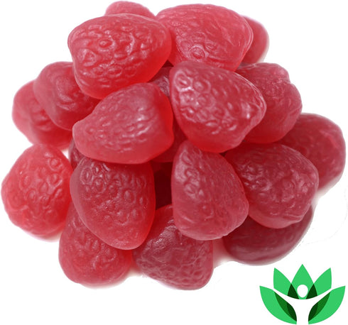 Organic Probiotic Gummies, 5 Billion CFU per serving, 60 Count, Vegan, Supports Digestive Health and Immune Defense, for Women and Children; Straw...