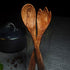 Handmade Olive Wood Utensi Set (Spoon & Spork)...