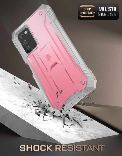 Poetic Revolution Series Case for Samsung Galaxy A03S 5G 6.5 inch, Built-in Screen Protector Work with Fingerprint ID, Full Body Rugged Shockproof...