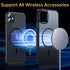 Ultra Strong Magnetic for iPhone 11 Case, Military Grade Drop Protection, Compatible with MagSafe, Shockproof Anti-Scratch Translucent Matte Slim ...