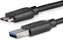 StarTech.com 2m 6ft Slim USB 3.0 A to Micro B Cable M/M - Mobile Charge Sync USB 3.0 Micro B Cable for Smartphones and Tablets (USB3AUB2MS)...