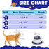 Cat Cone Collar Soft, Breathable Cat Cone Alternative After Surgery, Adjustable Cat Recovery Collar Water Resistant Cat Neck E Collar for Cats Kit...