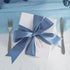 HUIHUANG 1-1/2 inch Double Face Satin Ribbon, Polyester Satin Smoke Blue Ribbon 50 Yards Per Roll for Gift Wrapping Bows Making Floral Bouquet Wed...