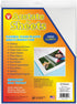 Hygloss Products Acetate Sheets for Crafts, Clear Overhead Projector Film, For Arts And Craft Projects and Classrooms, Not for Printers, 8.5” x 11...