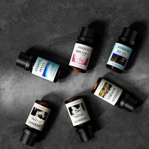 Essential Oils Set - 6 x 10ML Conceptual Scent Aromatherapy Essential Oils Gift Set for Bedroom, Office, Car and Cabinet...