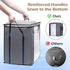 SLEEPING LAMB 120L Extra Large Blanket Storage Bags Breathable Clothes Storage Containers for King Comforter Bedding Pillow Sheet, Reinforced Hand...