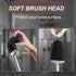 Sellemer Toilet Brush and Holder Set - Flexible Toilet Bowl Brush Head with Silicone Bristles, Compact Size for Storage and Organization, Ventilat...