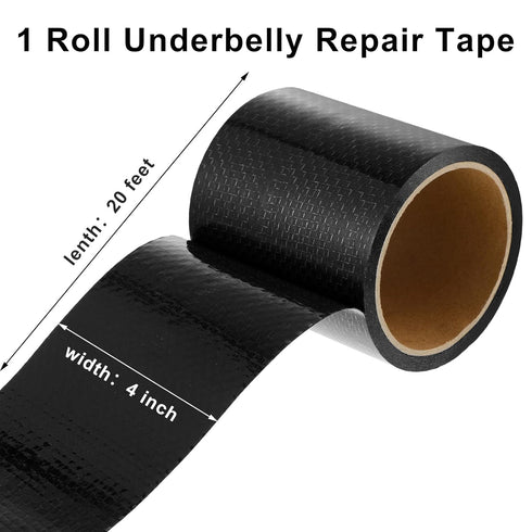 RV underbelly Material RV Underbelly Tape Mobile Home Underbelly Thick Tape Camper Travel Trailer Belly Tape Tear Repair Tape Sealing Permanent Ad...
