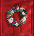 Bucilla Felt Applique Wall Hanging Wreath Kit, 15 by 15-Inch, 86363 Christmas Toys...