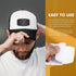 30 Pieces Sublimation Patches Fabric Iron-on Blank Patches 3 Shapes Repair Embroidery Sublimation Blank Hat Embroidery for DIY Crafts, Caps Clothe...