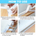Caulk Strip, 1.5" x 10.5Ft Self Adhesive Caulk Tape, PVC Waterproof Sealing Tape for Bathroom Bathtub Kitchen Toilet Wall...