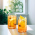 Amazing Abby - Liberty - 10-Ounce Plastic Tumblers (Set of 6), Plastic Drinking Glasses, All-Clear Reusable Plastic Cups, BPA-Free, Shatter-Proof,...