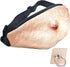 White Elephant Gifts Funny Gag Gifts,3D Men Beer Fake Belly Dad Bag Waist Packs,Waterproof Fanny Pack Unisex for Father's Day,Christmas,Stocking S...