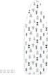Encasa XO Ironing Board Cover and Pad 54"x15" - Thick 3mm Felt Padding, Drawstring Tightening & Lock, Easy Fit, Scorch & Stain Resistant, Fits Sta...