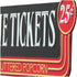 Movie Tickets 25 Cents Embossed Metal Sign - Large Vintage Movie Room Wall Art With Arrow...