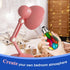 LED Stained Glass Light Bulb A19 4W E26 Base Painted Light Bulb Night Light Mosaic Light Bulb Party Light Bulb Stainglass Light Bulb...