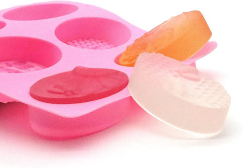 2Pcs Bee Silicone Soap Molds, Honeycomb Molds for Chocolate Jelly Candy Making...