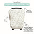 Copper Pearl Multi-Use Cover: Car Seat & Stroller Cover - Sun Protection, All-Season Use, Stylish Designs, Easy Access for Moms...
