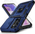 for Samsung Galaxy A13 5G Case, Galaxy A13 5G Phone Case,Slide Camera Cover HD Screen Protector Military Grade Magnetic Ring Holder Shockproof Kic...