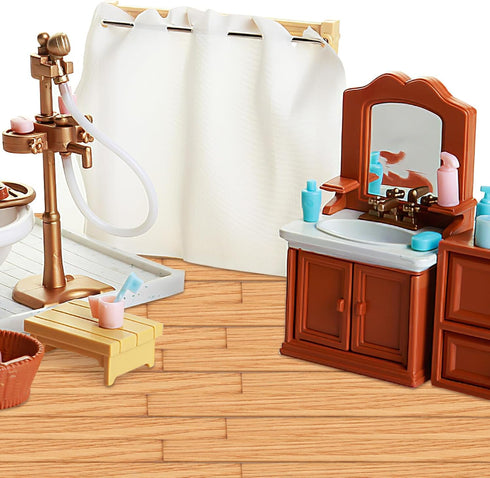 BESTOYARD 40Pcs Dollhouse Flooring Models 1:12 Scale Floor Boards Mini Wooden Dollhouse Floor Boards Geometric Doll House Furniture Mini House Rec...