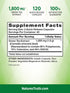 Nature's Truth Green Tea Extract Capsules | 1800mg | 120 Count | Standardized 45% EGCG | Non-GMO & Gluten Free Supplement...