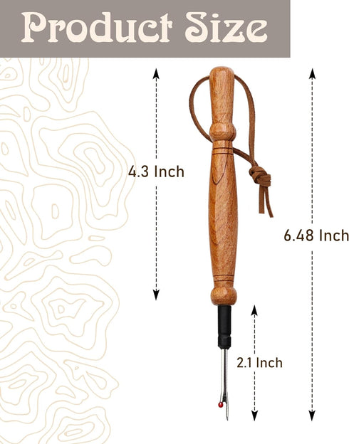 Savina Seam Rippers for Sewing, Remove Stitches and Seams with Precision, Thread Ripping Tool, Hard Wood Professional Multipurpose Durable for Sew...