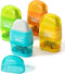 Mr. Pen- Pencil Sharpener & Eraser, 4 Pack, Colorful, 2 Sharpening Holes, Pencil Sharpeners Manual, Manual Pencil Sharpener, Pencils Sharpener, Ha...