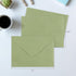 50 Pack 5x7 Envelopes,A7 Invitation envelopes V Flag 5.25 x 7 .25 for 5x7 Cards,Ideal for Invitations,Weddings,Parties,Greeting Cards,Photos(Sage ...