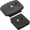 TOODOO 2 Pack 41mm and 43mm Tripod Quick Release Plate Camera Mounting Adapter, 2 Sizes QR Release Camera Tripod Ball Head Parts Replacement Compa...