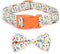 Soft & Comfy Dog Collar with Bow, Detachable and Adjustable Bow Tie Collar,Durable, and Stylish Pet Collar for Girl Female Small Medium Large Dogs...