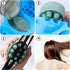 2 Pcs Ice Tray Hair Scalp Massage Molds, 4.5oz Unique Hair Brush Soap Bar Silicone Molds at Home (Blue and Pink)...