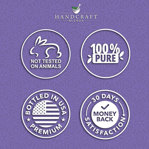 Handcraft Blends Lavender Essential Oil - 100% Pure and Natural - Premium Grade Essential Oil for Diffuser and Aromatherapy - 1 Fl Oz...