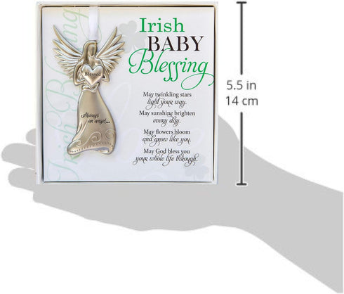 The Grandparent Gift Irish Baby Blessing Angel - Irish Baby Gift for Baby Girl or Boy...