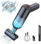 Handheld Vacuum Cleaner Cordless: Mini Rechargeable Hand Vacuum with Strong Suction, Wireless Portable Small Car Vacuum for Carpet Car - Black...