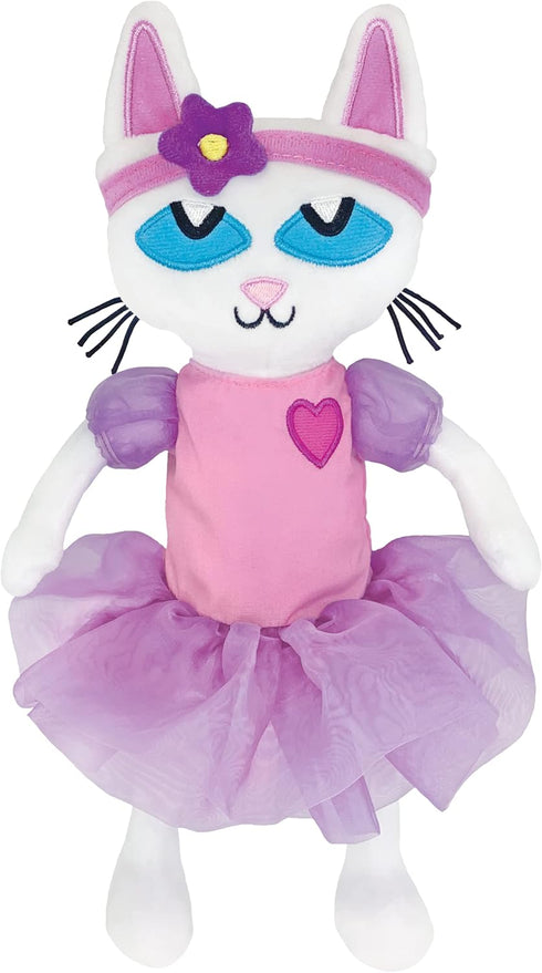 MerryMakers PETE The Cat's Callie Plush Kitten, 12.5-inches, Based on The Children's Books by James Dean & Kimberly Dean...