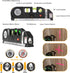 Laser Level Tool, Multipurpose Laser Level Kit Standard Cross Line Laser level Laser Line leveler Beam Tool with Metric Rulers by QPEUIM...