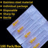 25 Gauge 5/8 Inch Dispensing Accessories, Industrial Science Lab Supplies(Individually Packaged, 100Pack/Box)...