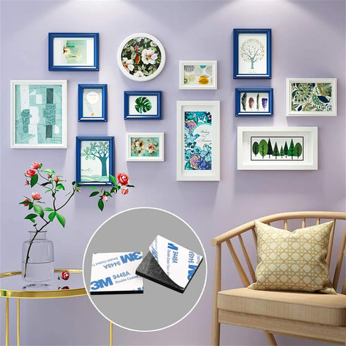 UPINS 60 Pack Double Sided Foam Tape Square Self-Adhesive Foam Tape Black Strong Sticky Pads for DIY Art Crafts Supplies...