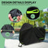 Bike Cover Waterproof Outdoor Storage for 1 Bike up to 29", Bicycle Cover with Storage Bag, Rain/Snow/UV/Dust/Wind Proof for Mountain/Road/City/El...