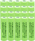 Solar Light AA Ni-mh 600mAh 1.2V Rechargable Batteries AA Rechargeable Batteries for for Solar Lights (20 Pack)...