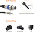 Disino XLR to 3.5mm (1/8 inch) Stereo Microphone Cable for Camcorders, DSLR Cameras, Computer Recording Device and More - 5ft...