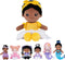 OUOZZZ Soft Black Baby Dolls for Girls - First African American Baby Dolls Multicultural Plush Rag Doll Sleeping Cuddle Buddy Doll Yellow Bow-tie ...