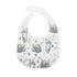 Nuby 2 Pack Adjustable Easy Clean Soft Silicone Bibs with Scoop, Leaves & Sloth...