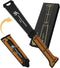 Hand Saw, 8 Inch Folding Saw with Double Edges of 13/14 TPI, SK5 Blade Wood Saw for Woodworking, Hand Saws for Hard & Soft Wood, DIY, Gifts for Me...