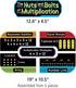 Carson Dellosa Nuts and Bolts of Multiplication Mini Bulletin Board Set...