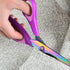 Craft Scissors Bundle, Sewing Scissors with Sharp Stainless Steel Blades and Soft Handles, Multipurpose Fabric Scissors Set, Great for Craft, Sewi...